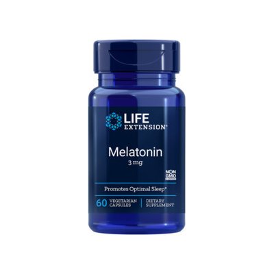 Life Extension Melatonin 60 kapsle, 3 mg