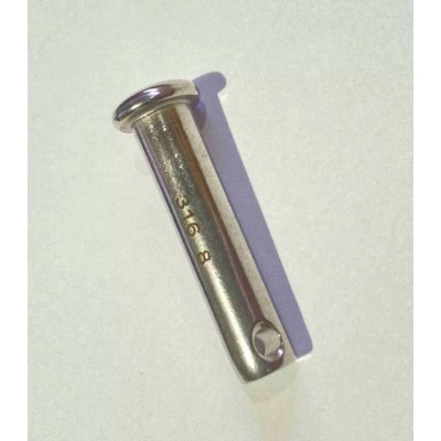 Čep - kolík s hlavou - 8x35 (30) mm, nerez A4, DIN 1.4401 – Hledejceny.cz