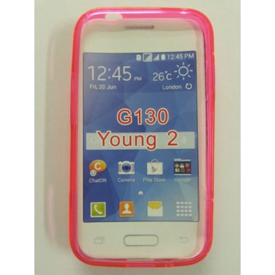 Pouzdro ForCell Lux S Samsung Galaxy Young 2/G130 růžové – Zboží Mobilmania