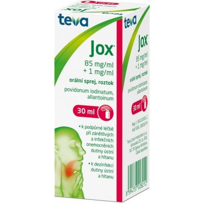 JOX ORM 85MG/ML+1MG/ML ORM SPR SOL 1X30ML