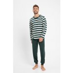 Taro 3080 Blake pánské pyžamo dlouhé zelené – Zboží Dáma