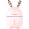 Respelen Ultrazvukový Rabbit aroma difuzér s LED osvětlením Růžová 300 ml