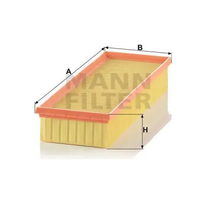 MANN FILTER Vzduchový filtr C 37 132 – Hledejceny.cz