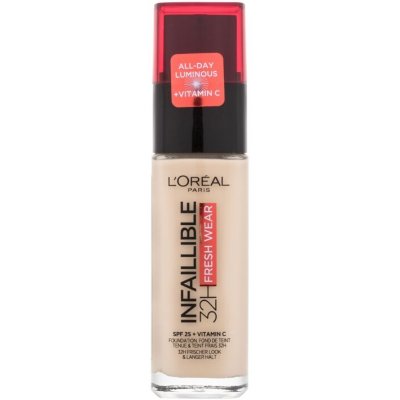 L'Oréal Paris Infallible 32H Fresh Wear SPF25 dlouhotrvající make-up s uv ochranou 160 Rose Linen 30 ml – Hledejceny.cz