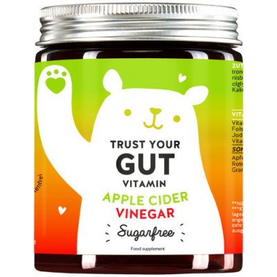 Bears With Benefits Trust Your Gut Vitamins gumoví medvídci s prebiotiky pro lepší zažívání 60 ks – Zbozi.Blesk.cz
