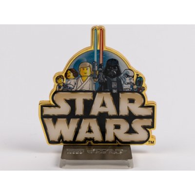 LEGO® 5008948 Magnet Flat 25 Years of Star Wars – Zboží Mobilmania