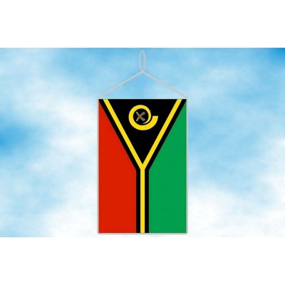 LIBEA, s.r.o. Vanuatu stolní vlaječka Uchycení: Šňůrka (pro zavěšení) – Hledejceny.cz