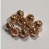 Výroba nástrahy Hends Tungstenové Hlavičky Tungsten Beads Rose Gold Normal Slot 5,5 mm 10 ks