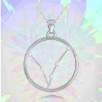MINET Stříbrný Stars Ryby Czech Crystal JMAS9503SN45 – Hledejceny.cz