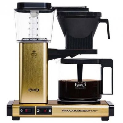 Moccamaster KBG 741 Select Brushed Brass – Zboží Dáma