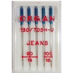 Jehly Organ 130/705 H Jeans 5ks mix (3x90, 2x100) – Hledejceny.cz
