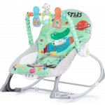 Chipolino kojenecké lehátko vibrující 2v1 Baby Spa zelená – Zbozi.Blesk.cz
