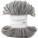 Bavlněná šňůra MILA 5mm - Šedá světlá/P03 – Zboží Dáma