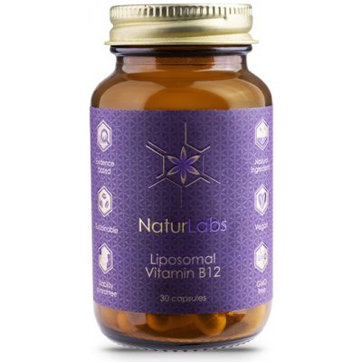 NaturLabs - Liposomální vitamín B12, 30 kapslí