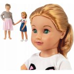 Smily Play Velká chodící panenka 70 cm princezna – Zbozi.Blesk.cz