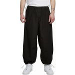 Urban Classics Široké pánské popelínové kalhoty Parachute Černá – Zboží Dáma