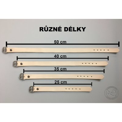 Kožený řemínek s přezkou 2 cm – Hledejceny.cz