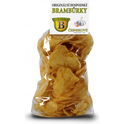 Pravé hospodské Brambůrky česnekové 20 x 80 g – Hledejceny.cz