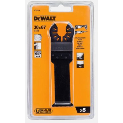DeWALT DT20724 Pilové listy na tvrdé dřevo 30 x 67 mm, sada 5 ks – Zboží Dáma
