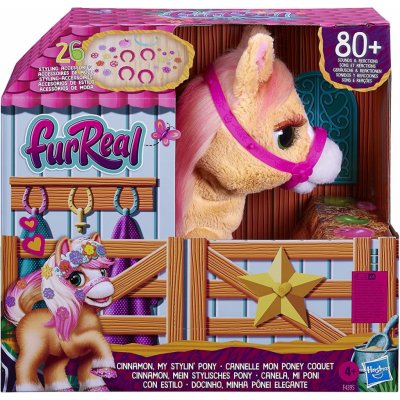 furReal Hasbro Friends kůň Cinnamon můj stylový poník interaktivní plyšová hračka – Zboží Mobilmania