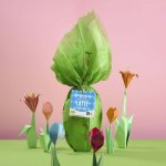 AltroMercato Bio vejce z mléčné čokolády s překvapením v hedvábném papíru 270 g – Zboží Dáma