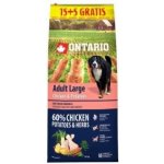 Ontario Adult Large Chicken & Potatoes 20 kg – Sleviste.cz