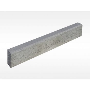 Presbeton obrubník ABO 15-10 100 x 8 x 20 cm přírodní beton 1 ks