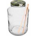 Browin sklenice barevné víčko 82 + kleště 1500ml – Hledejceny.cz