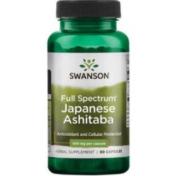 Swanson Full Spectrum Japanese Ashitaba 500 mg 60 kapslí