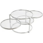 Leitmotiv SWIVEL TRIPEL PT 62 cm chrom a sklo – Zboží Mobilmania