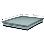 Vzduchový filtr MAHLE LX 2080 – Hledejceny.cz