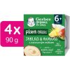 Dětský dezert a pudink Gerber Organic 100% rostlinný dezert jablko a ananas s kokosovým mlékem 90 g