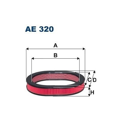 Vzduchový filtr FILTRON AE 320 – Hledejceny.cz