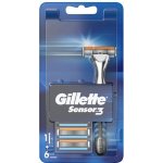 Gillette Sensor3 Red – Zboží Dáma