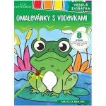 Omalovánky s vodovkami CONCORDE Veselá zvířátka A4 – Hledejceny.cz