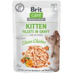 Brit Care Kitten Fillets in Gravy Choice Chicken 85 g – Hledejceny.cz