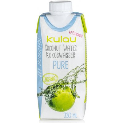 PURE KULAU 100% BIO kokosová voda 330 ml – Zbozi.Blesk.cz
