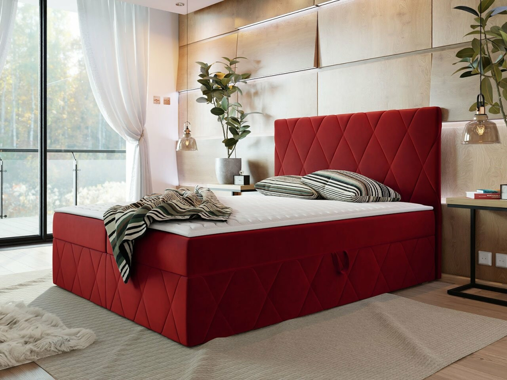 Mirjan Simoti s topperem červená Magic Velvet 2267