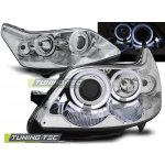 Tuning-Tec Přední čirá světla Citroën C4 I 2004 - 2010 - chromované - Angel Eyes | Zboží Auto