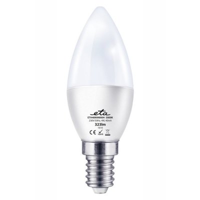 Eta EKO LEDka svíčka 4W E14 teplá bílá – Zboží Mobilmania