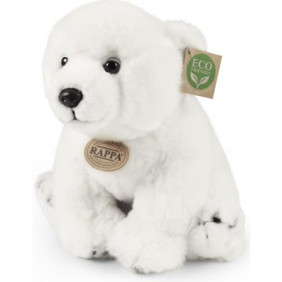 Eco-Friendly Rappa lední medvěd sedící 25 cm – Zboží Dáma