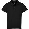 Dětské tričko SOL'S Dětská polokošile s krátkým rukávem černá