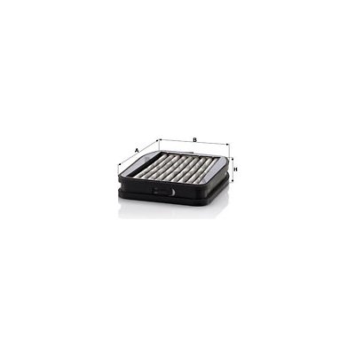 Filtr, vzduch v interiéru MANN-FILTER CUK 18 000-2 – Hledejceny.cz