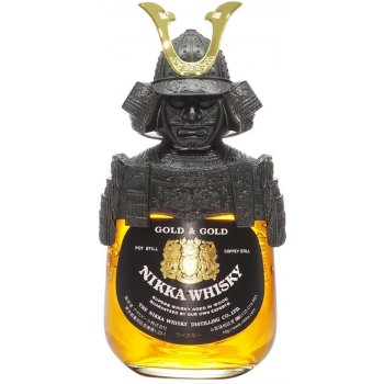 Nikka Gold And Gold Samurai 43% 0,7 l (holá láhev)