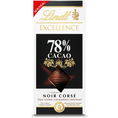 Lindt Excellence 78% 100 g – Zboží Mobilmania