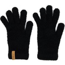 Vlnka R06 Dětské prstové rukavice s ovčí vlnou černá