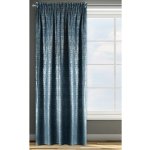 Design 91 ZATEMŇOVACÍ ZÁVĚS NA PÁSCE CYPRUS 140X270 CM TMAVĚMODRÁ – Hledejceny.cz