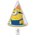 Procos EKO papírové čepičky Mimoni Padouch přichází 6 ks – Zboží Dáma