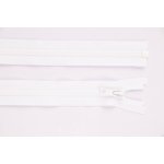 de-park Zip YKK - 75cm - dělitelný - bílá - 1001 – Hledejceny.cz