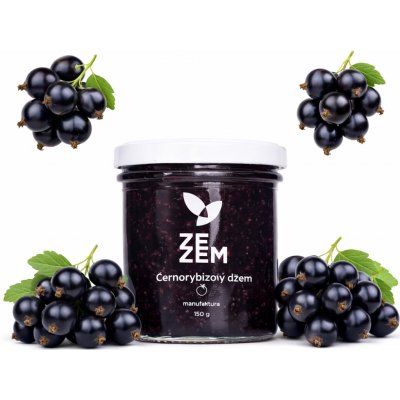 ZEZEM Džem z černého rybízu 150 g – Sleviste.cz